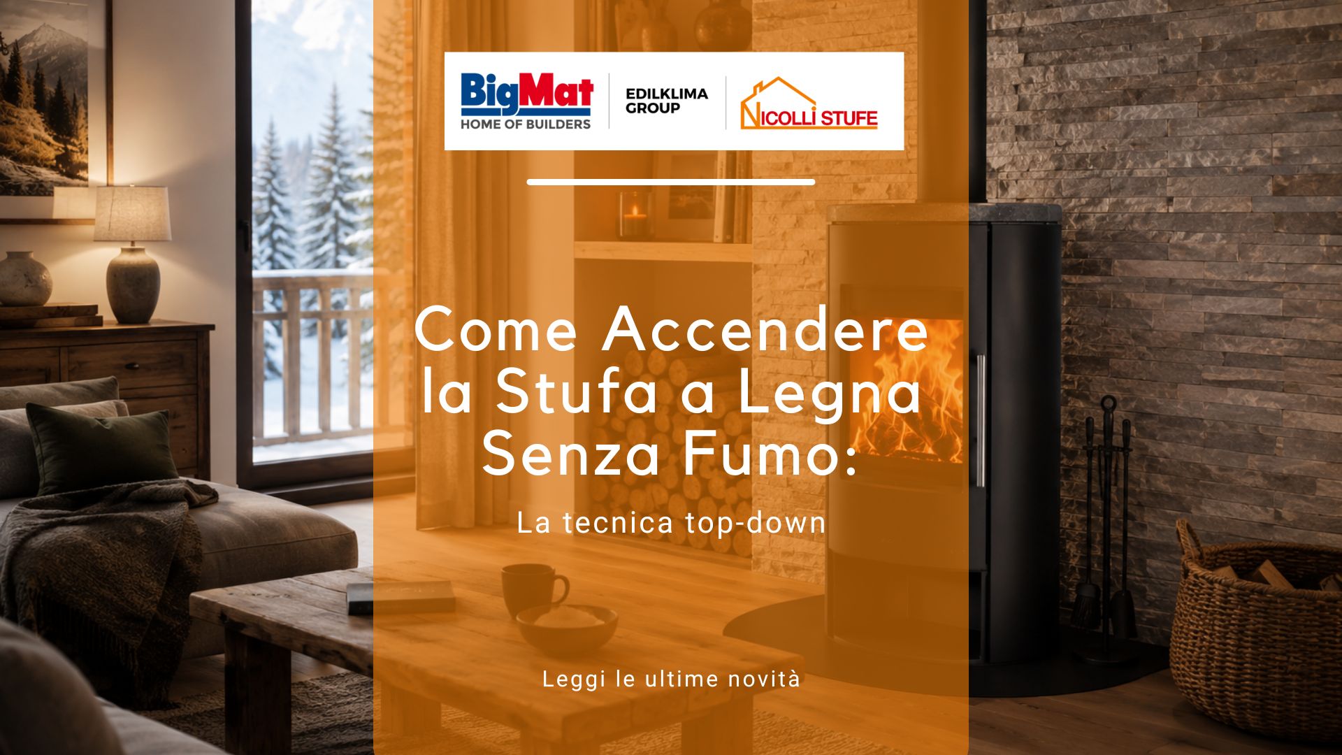Come Accendere la Stufa a Legna Senza Fumo la Tecnica Top-Down